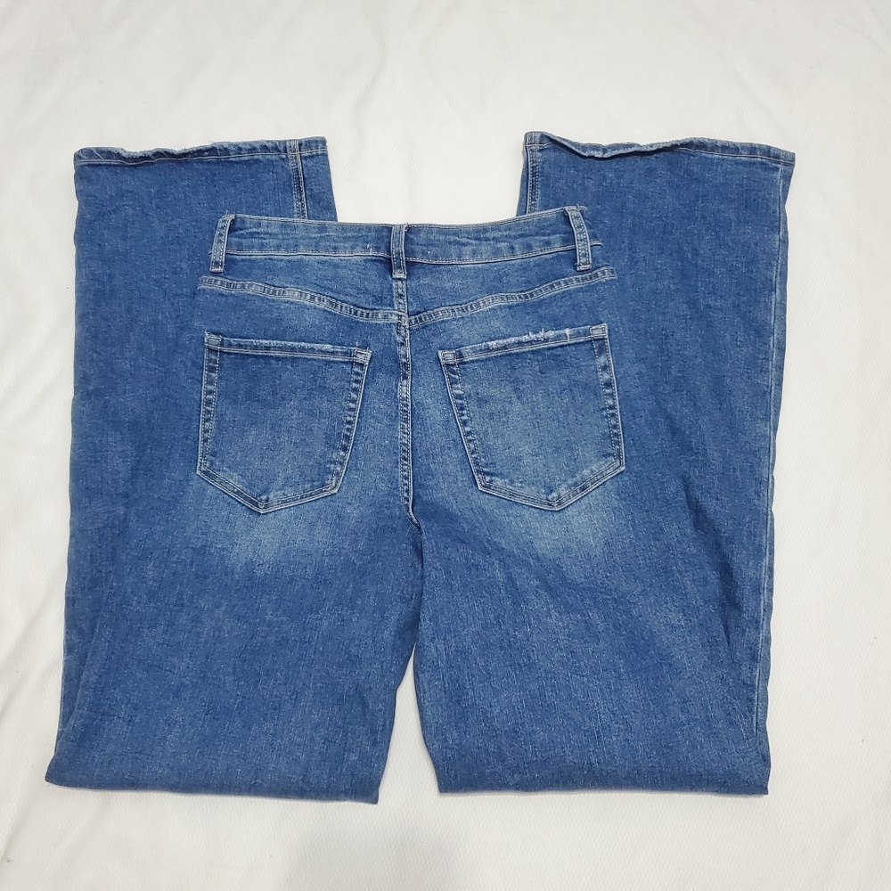 Vervet High-Rise Wide Leg Jeans 28 Waist - Picture 8 of 12